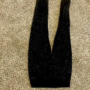 Black sparkling leggings rare wear for a kid